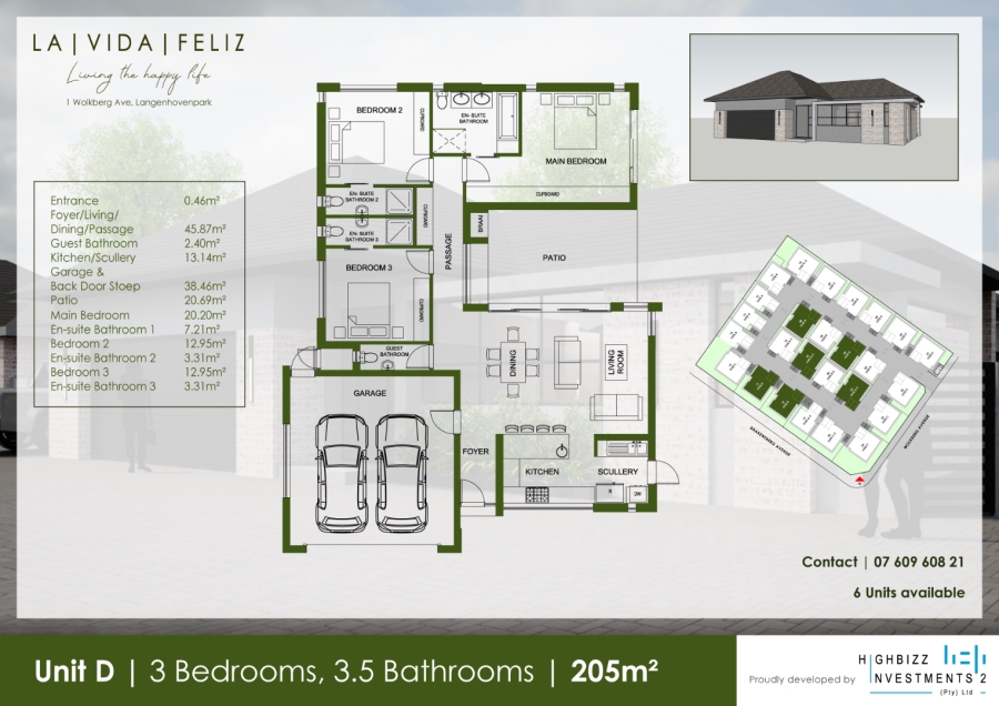 3 Bedroom Property for Sale in Spitskop Free State